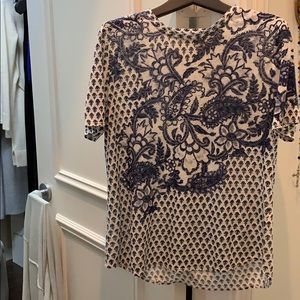 Rebecca Taylor Linen Tee